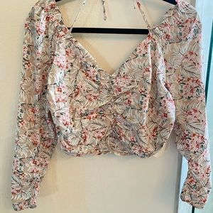 Milk and honey crop top